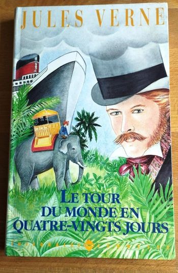 Livre Le tour du monde en quatre-vingt jours - Jules Verne