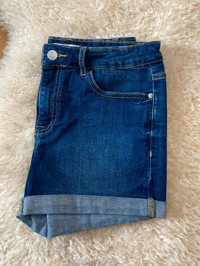 Magnifique short bleu en jean || R essentiel