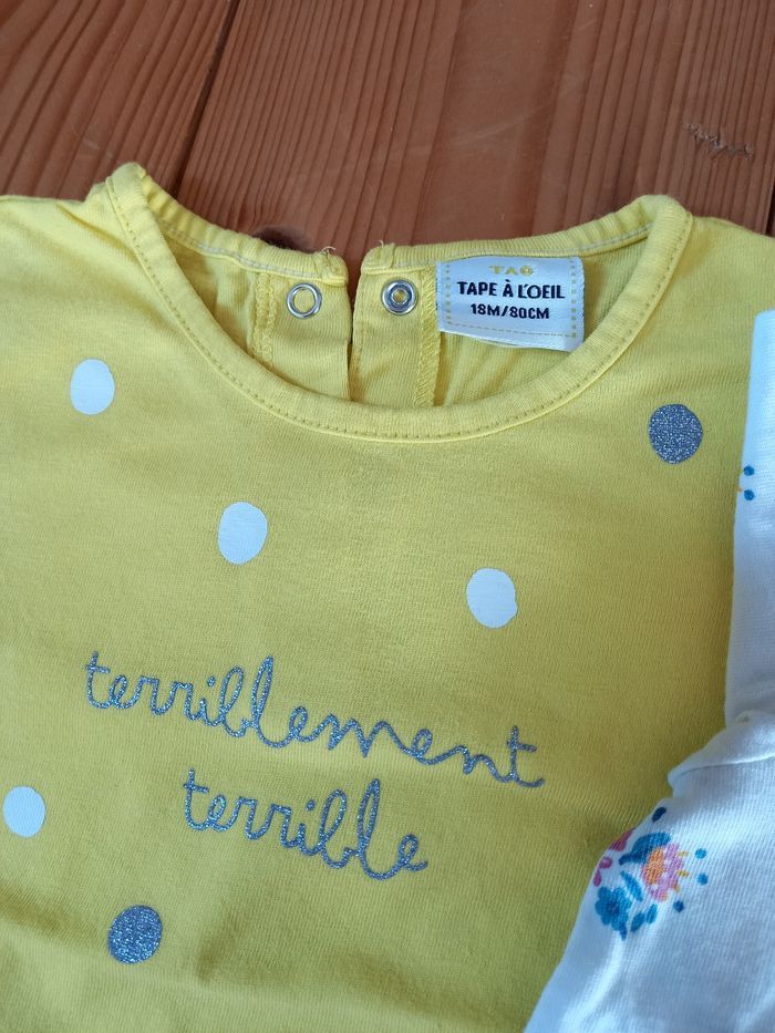 Lot 3 tee shirt manche longue - photo numéro 3