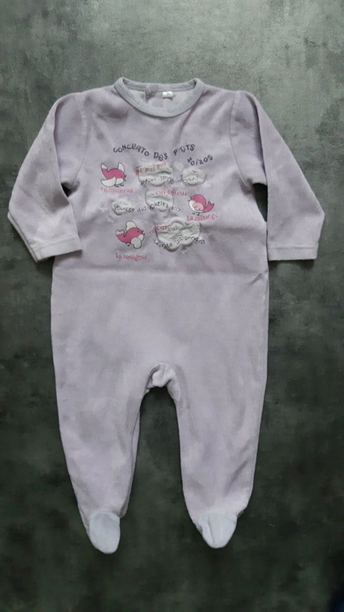 Pyjama grenouillère fille