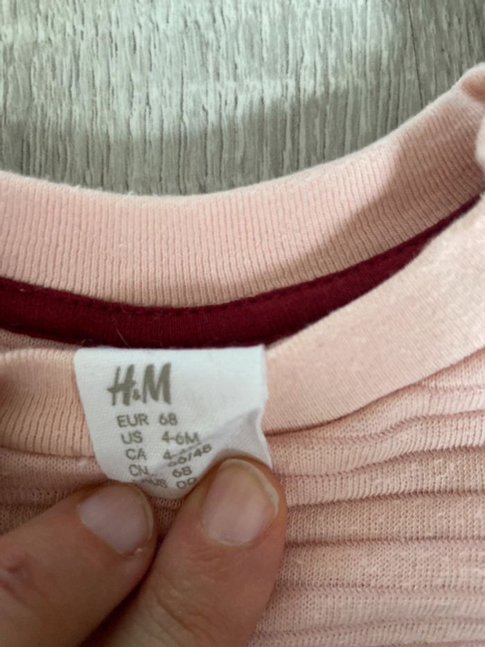 Ensemble 2 Sweat pulls chaud bebe et legging 6 mois - photo numéro 2