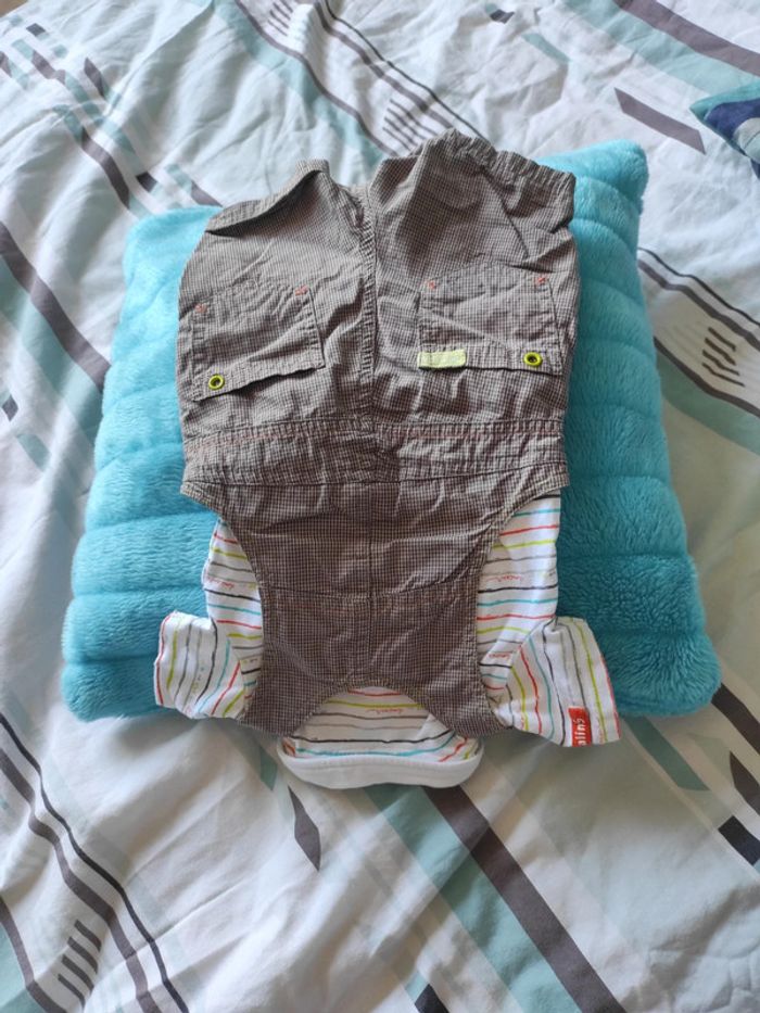 Ensemble polo salopette - photo numéro 5