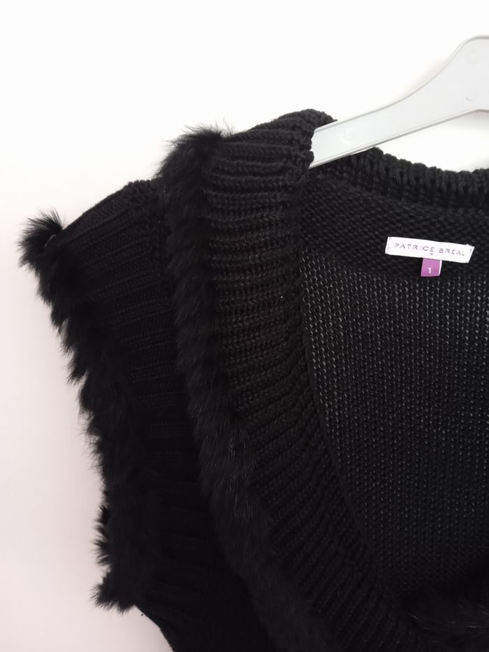 Patrice Bréal Breal Gilet Bréal Gilet Sans Manches Laine Gilet