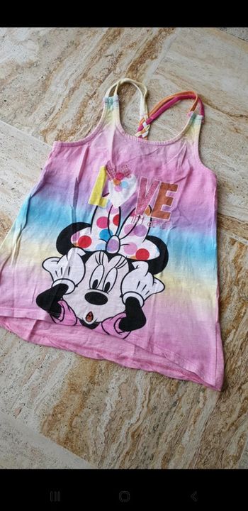 Debardeur Minnie Mouse 8 ans