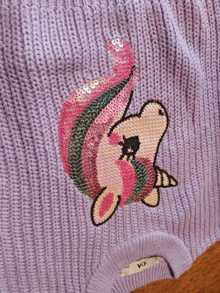 Pull licorne fille taille 2 ans - photo numéro 2