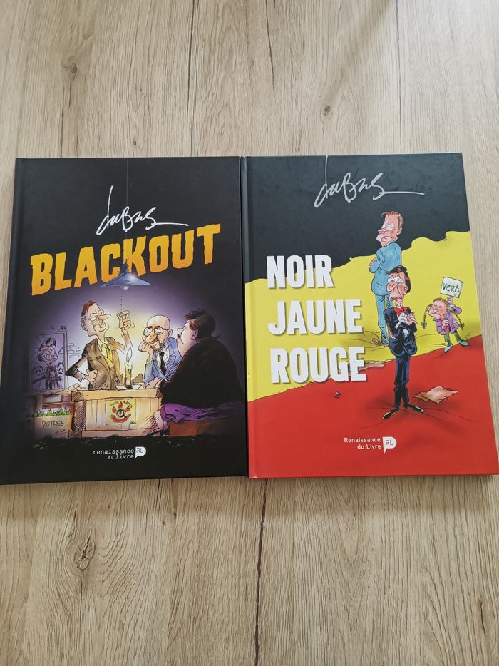 Lot de 2 bandes dessinées de Frédéric Dubus