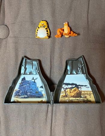 Lot de 2 minis figurines Les as de la jungle