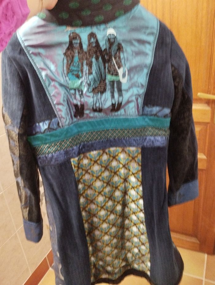 Manteau Desigual tons bleus - photo numéro 2