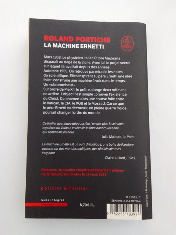 Roland Portiche - La machine Ernetti - photo numéro 2