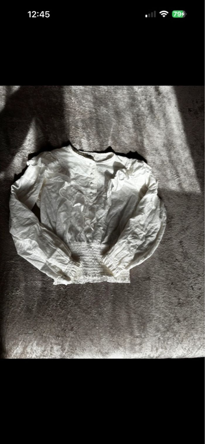 Blouse blanche - photo numéro 2