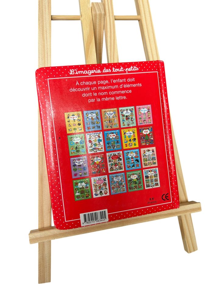 Livre cartonné L'imagerie des tout-petits L'alphabet - Fleurus - photo numéro 2