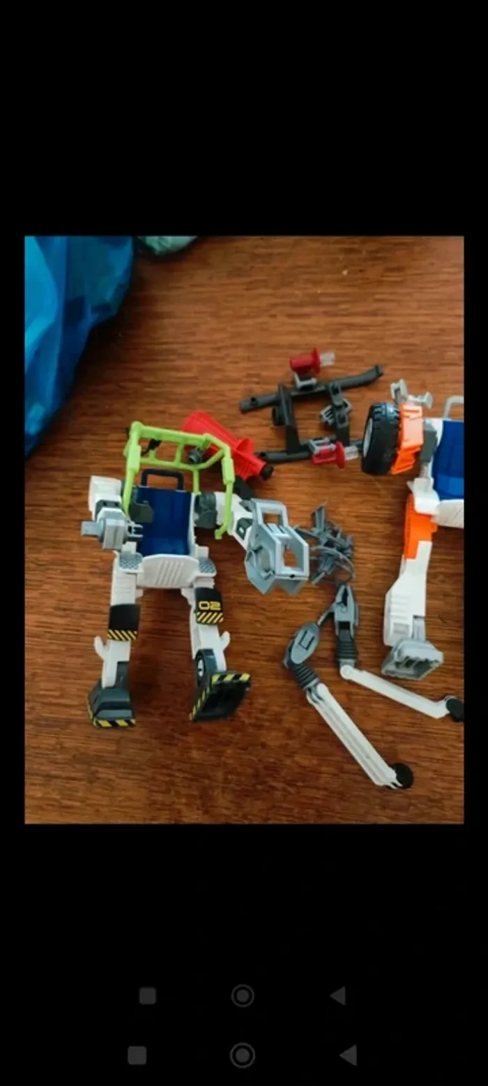 Lot Playmobil vrac robots - photo numéro 3