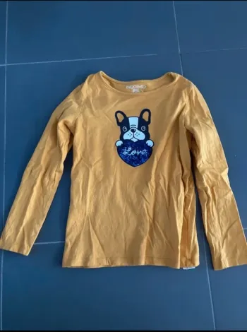 T shirt in extenso chien 8 ans