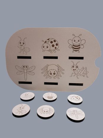 insert les insectes bac trofast 30x20 cm