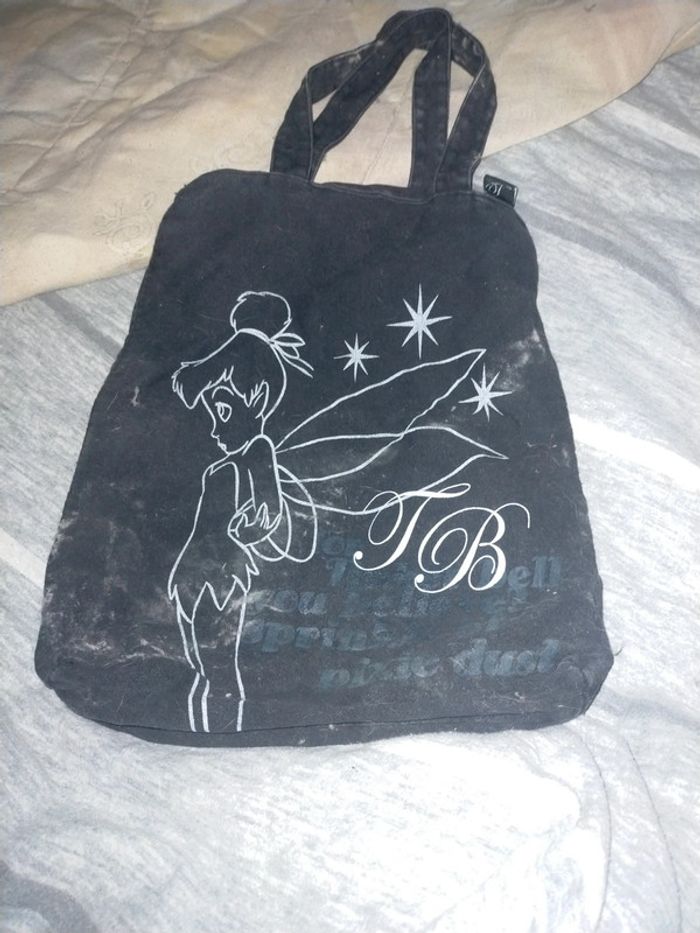 Sac noir la fée clochette