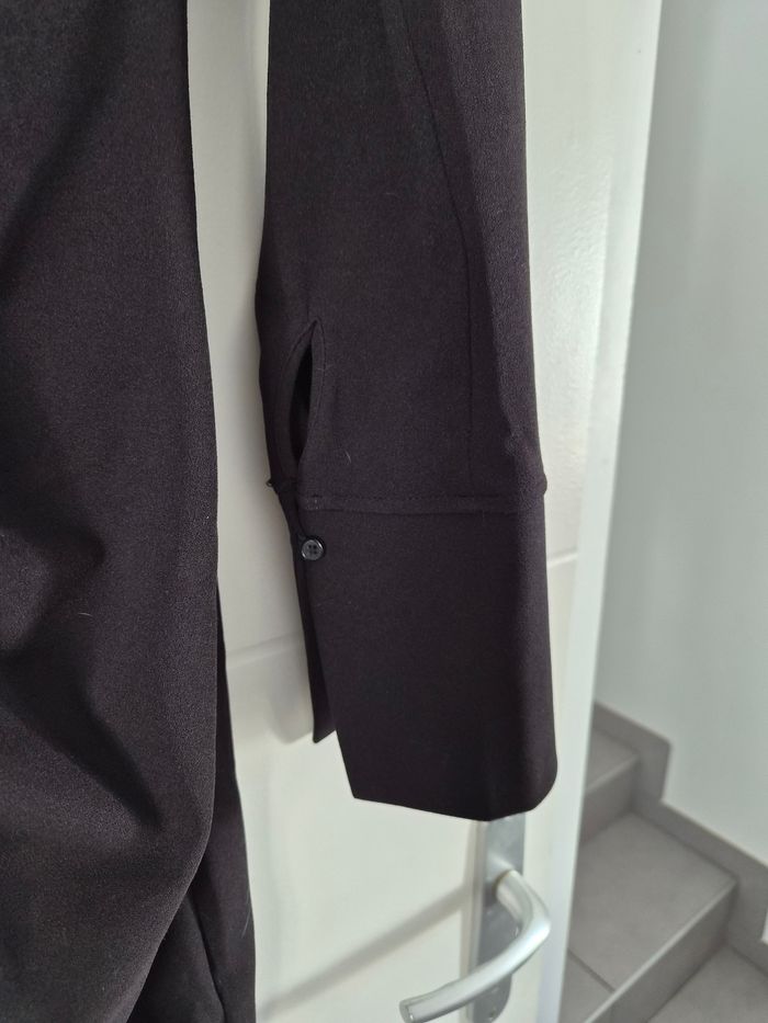 Robe chemise noire sexy H&M - photo numéro 4