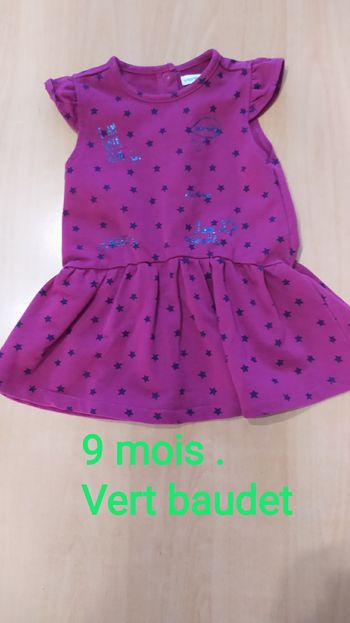Robe 9 mois Vertbaudet