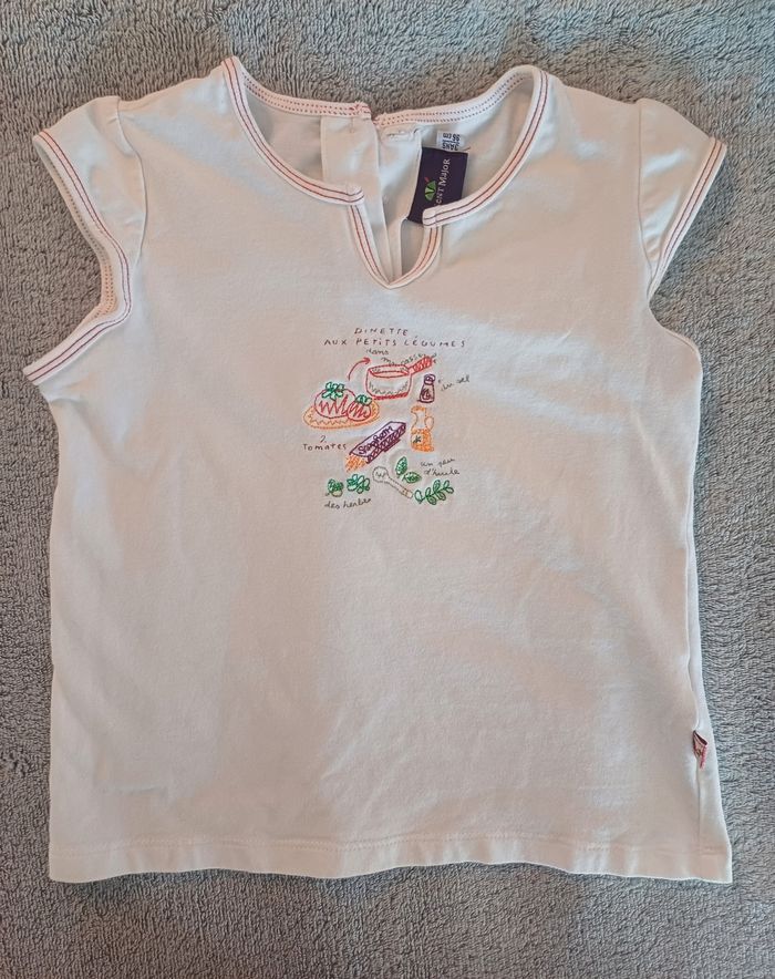T-shirt thème "Petits légumes " - Sergent Major