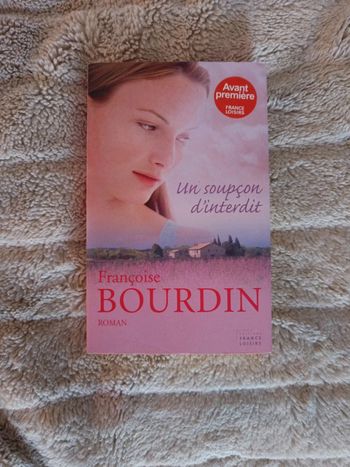 Un soupçon d'interdit de Françoise Bourdin