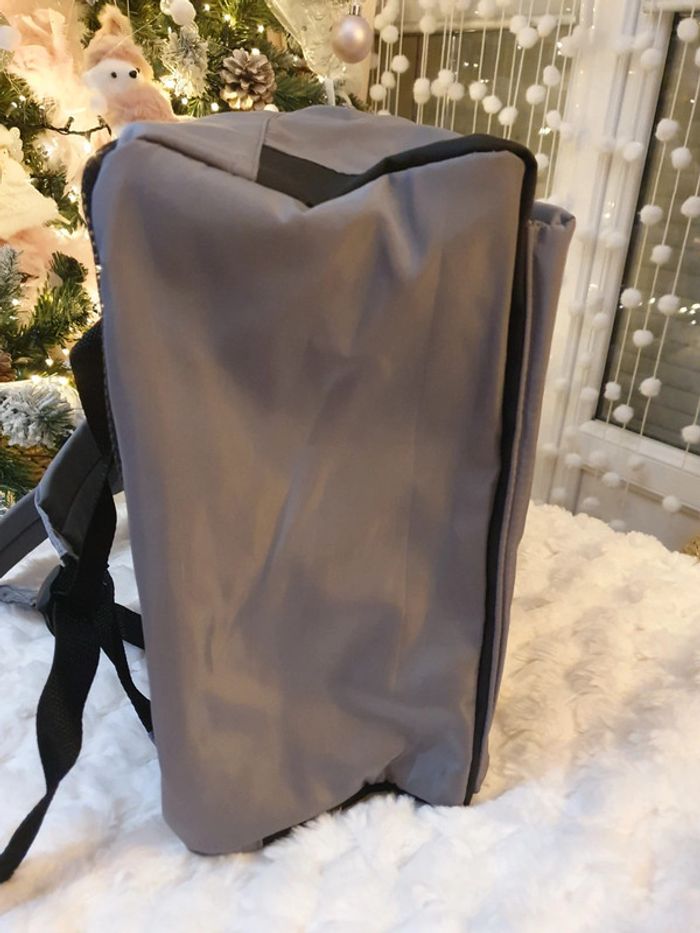 Magnifique Sac à dos Kaporal gris foncé - photo numéro 6