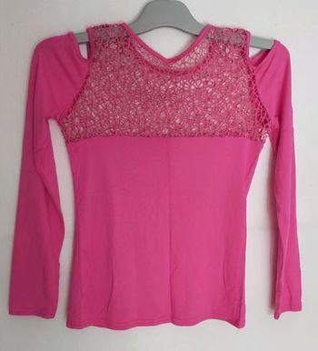 Tee shirt rose Taille unique·Bon état