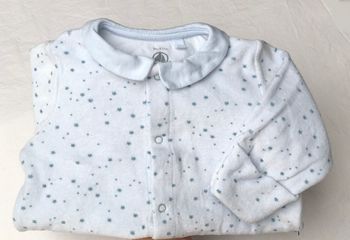 Pyjama velours Petit Bateau 6 mois