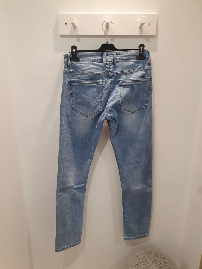 Jean Seattle stretch bleu clair skinny Taille 46 - photo numéro 3