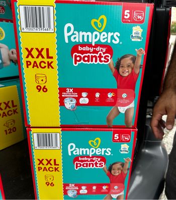 Pampers XXL PACK Pants  Taille 5