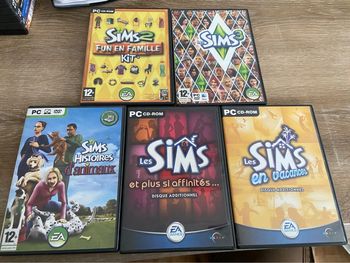 Lot de jeux sims pc vintage