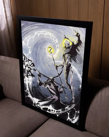 Poster Arcane / League of Legends - Viktor vs Jayce