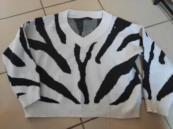 Pull à motif shein