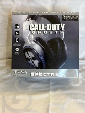 Casque gaming turtle beach Neuf en boîte édition Call of duty ghost