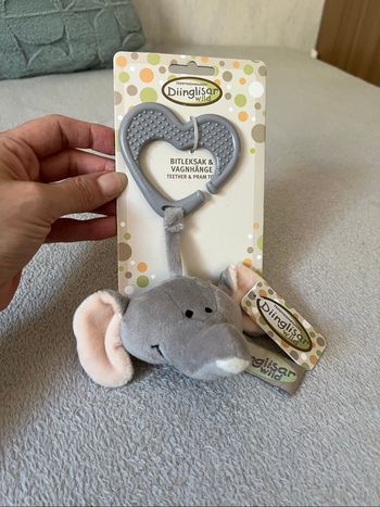 Doudou éléphant naissance Neuf