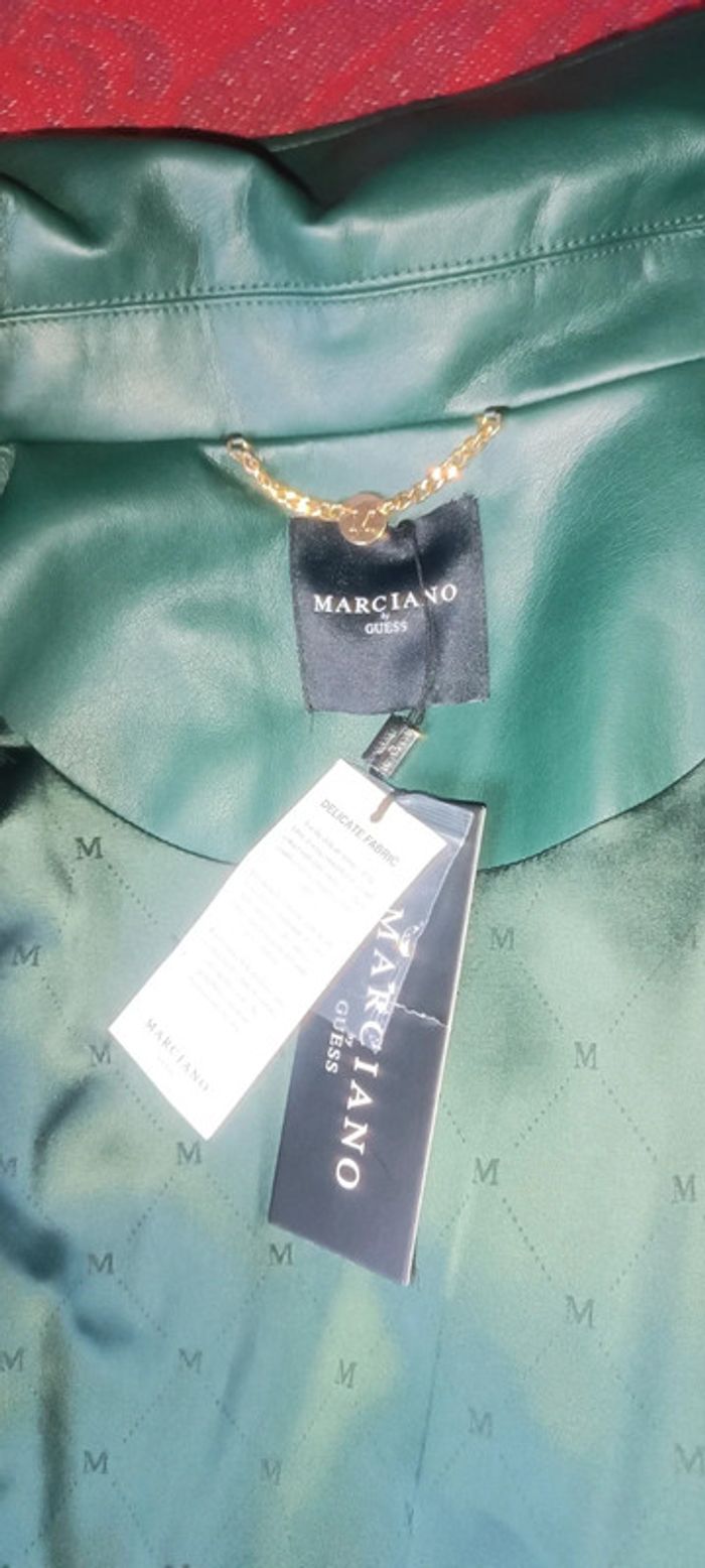 Veste trench longue verte Guess - photo numéro 11