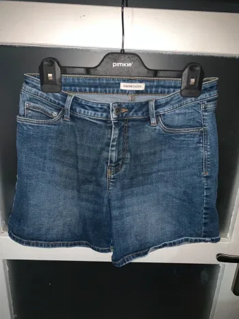 Short en jean 36 bleu classique femme