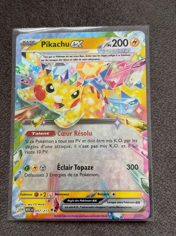 Pikachu ex 