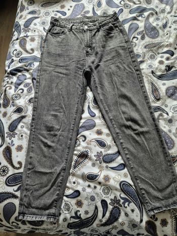 Jean Mom gris Shein