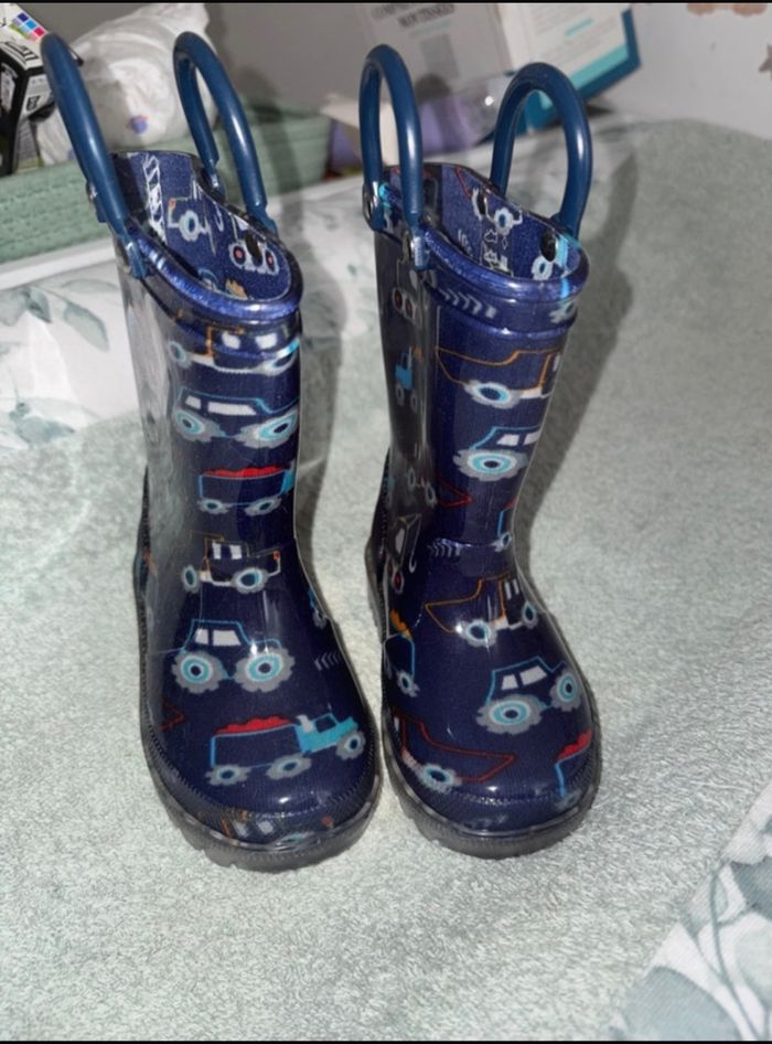 Botte de pluie lumineuse