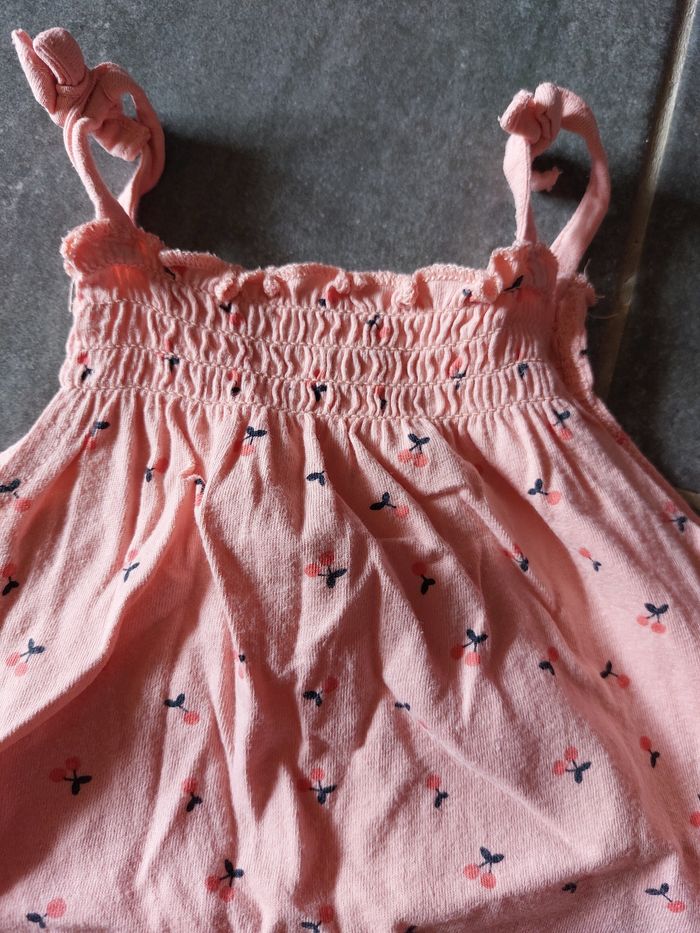 Combinaison short bébé fille - photo numéro 2