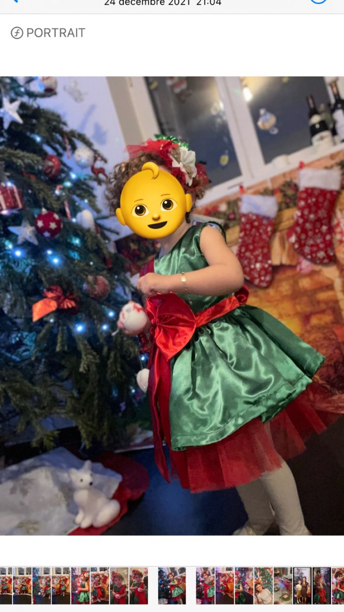 Robe Noël 2-3 ans - photo numéro 3
