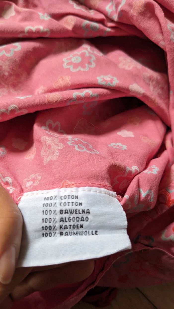 Combi-short effet robe rouge 18 Mois - photo numéro 9