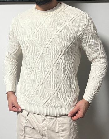 Pull Zara blanc