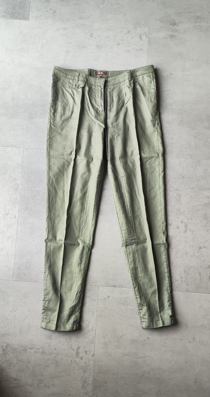 Pantalon lin et coton - photo numéro 2