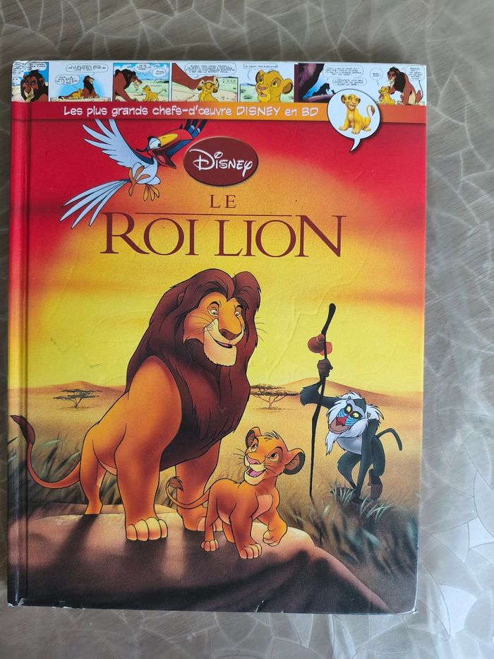 Bd le roi lion Disney