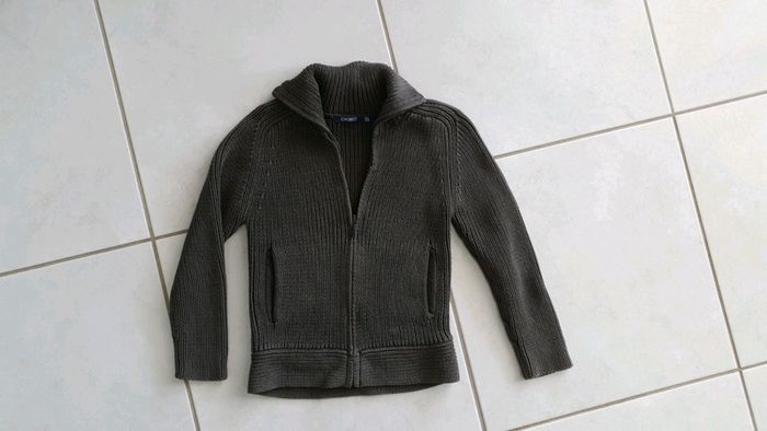 Veste zippée garçon okaidi 6/8 ans ch2