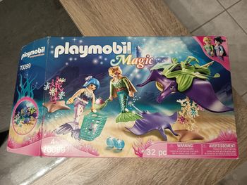 Playmobil magic 70099 chercheur de perles et raies