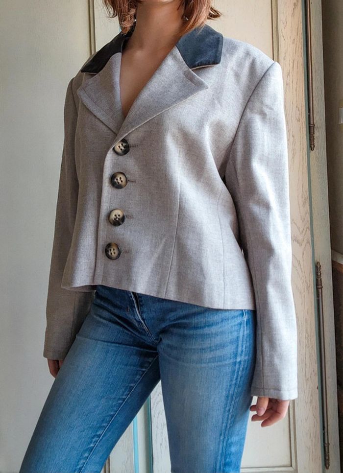 Blazer beige court Givenchy