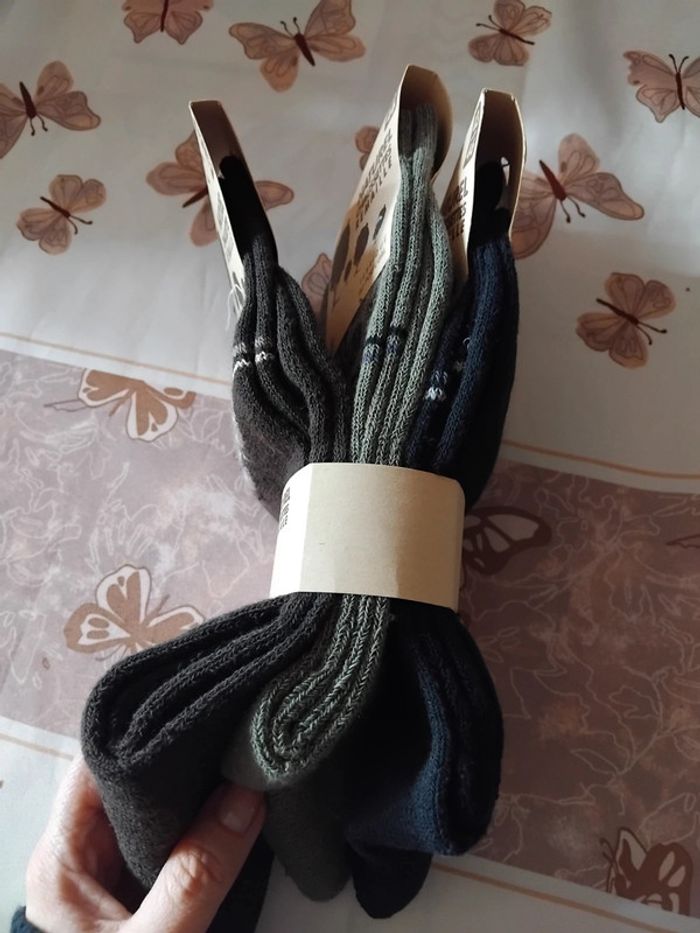 Lot de 3 paires de chaussettes epaisses - photo numéro 2