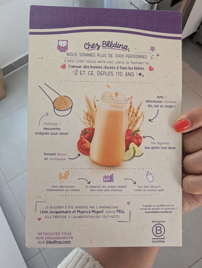 Lot boîte doseuse lait et céréales du soir Bledina - photo numéro 5