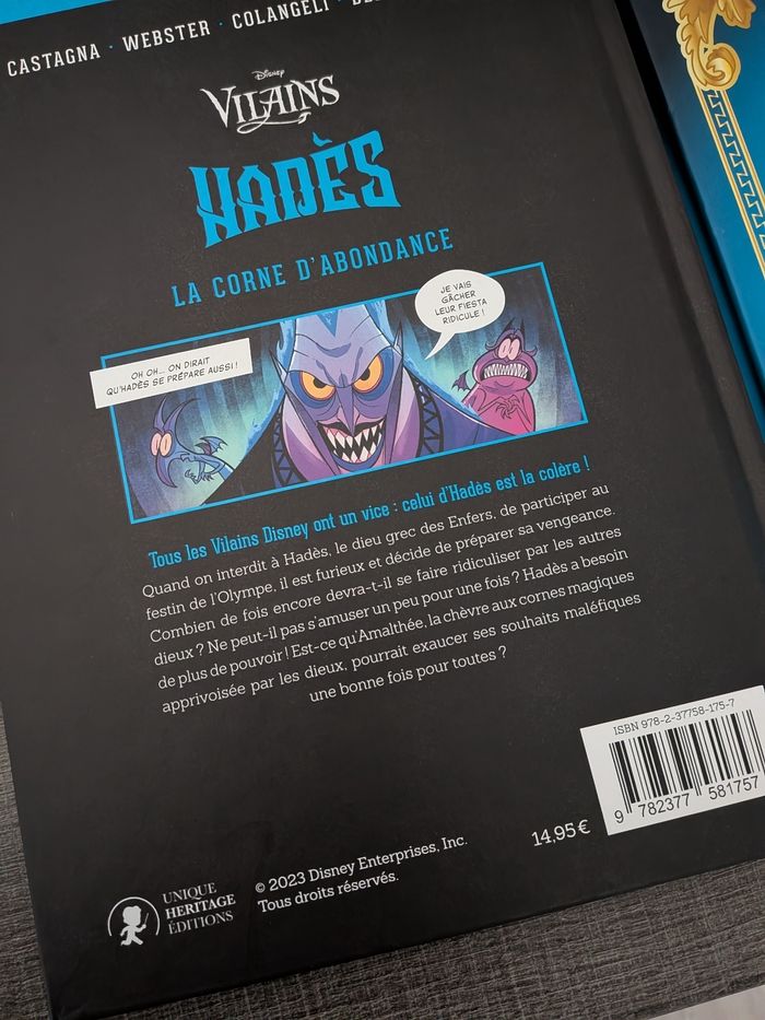 Livre disney Pinocchio et Hadès - photo numéro 3